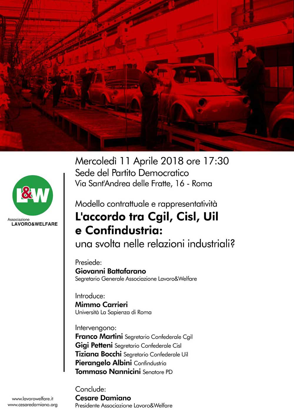 “L’accordo tra Cgil, Cisl, Uil e Confindustria: una svolta nelle relazioni industriali?”
